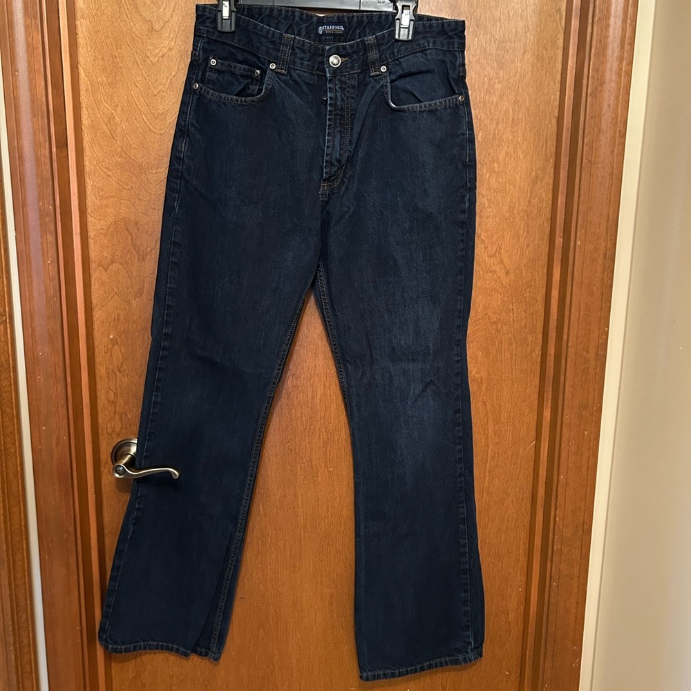 NWOT Stanford denim blue jeans men size 34 x 32